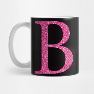 Pink B Mug